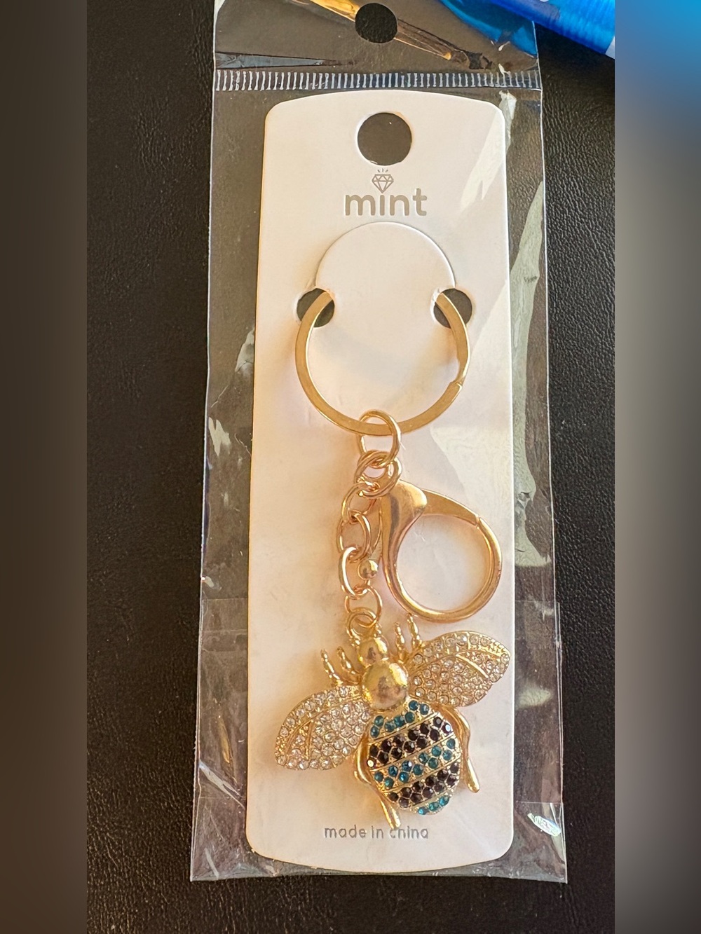 NEW-Bee Bag Charm/ Keychain/Keyring/Hangtag